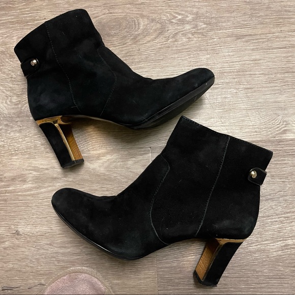 Anne Klein Ankle Boots Booties Black 